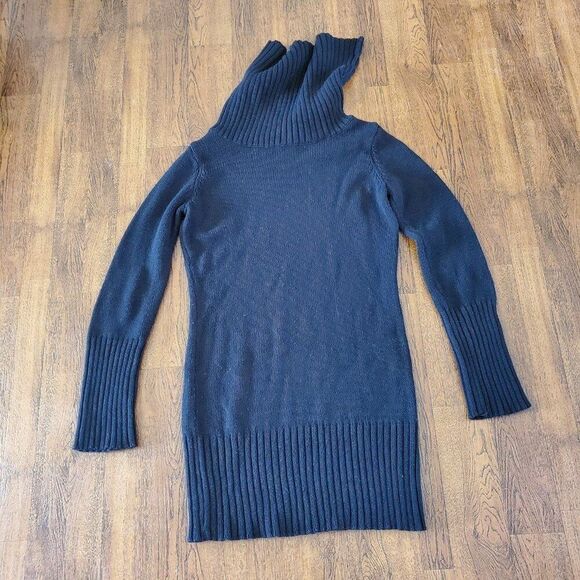 Cami By Newport News Women's Sz Small Black Sweater Dress - Picture 3 of 9